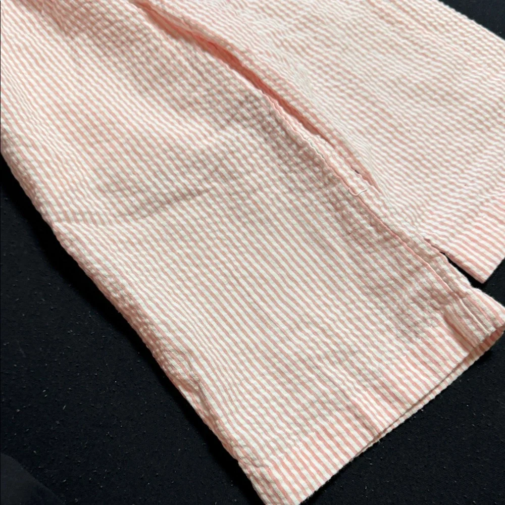 Pink Striped Baby Outfit